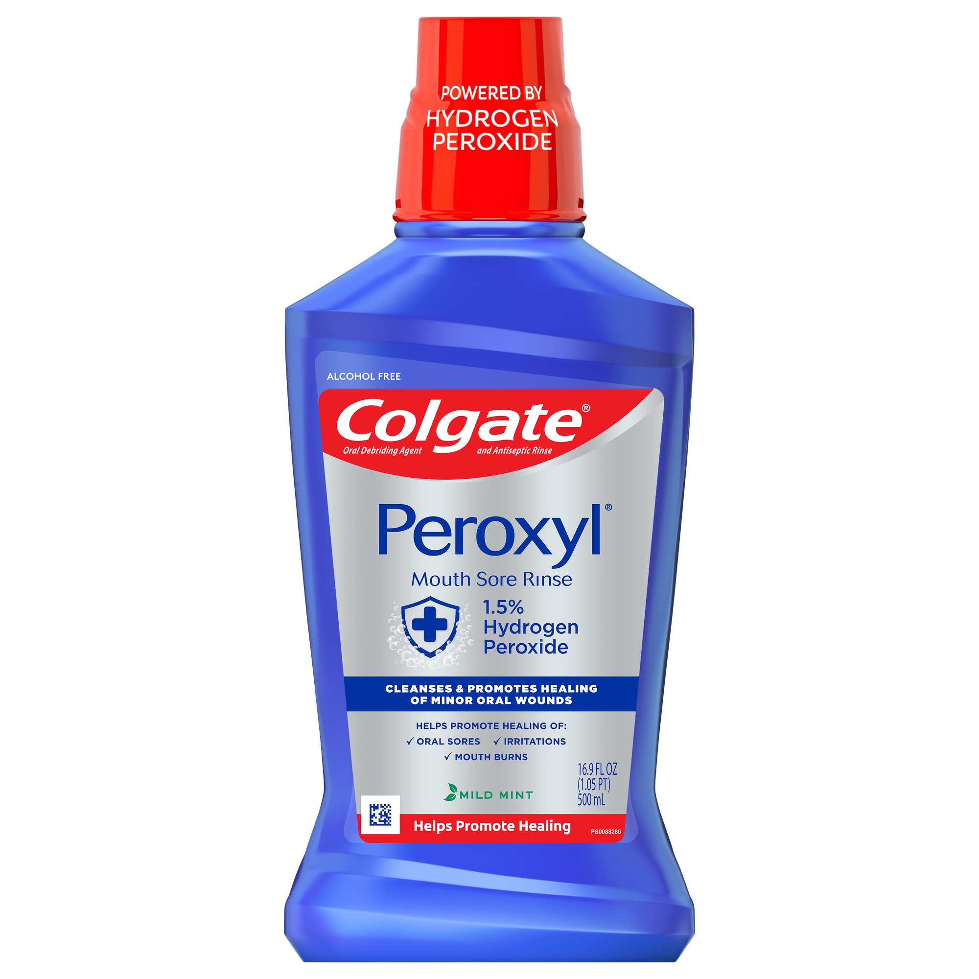 Colgate® Peroxyl® Mouthwash, Alcohol Free Mouth Sore Rinse ...