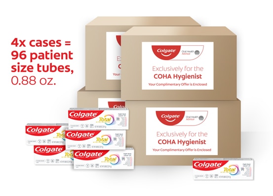 Colgate® Total Active Prevention Toothpaste Patient Samples