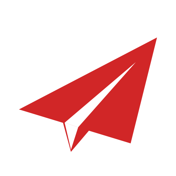 red arrow pointing up icon