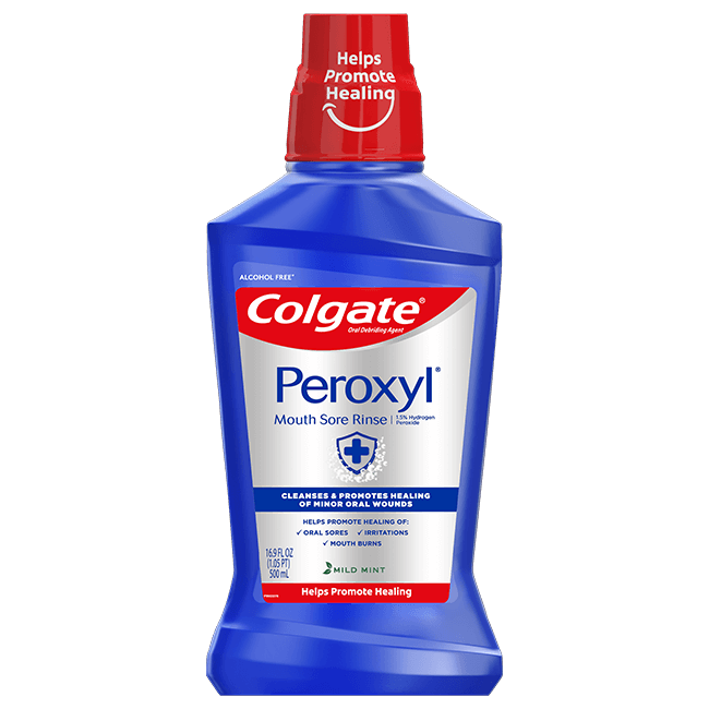 Colgate® Peroxyl® Mouth Sore Rinse image