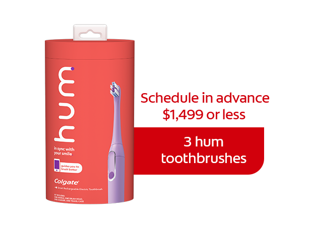 tier 1: 3 hum toothbrushes