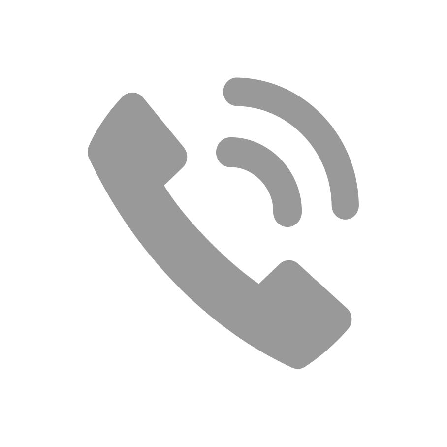 grey landline phone icon 