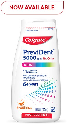 Bottle of Colgate® PreviDent® 5000ppm Kids toothpaste